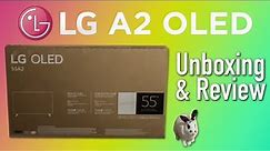 LG A2 55" OLED 4K UHD Smart TV | Unboxing & Review