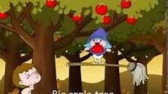 Cartoon time: Big apple tree