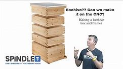 Beehive?? Can We Make it on the CNC? | Making a Beehive Box and Frame | Vectric Design Tutorial