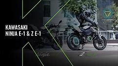 2024 Kawasaki Ninja e-1 & Z e-1 | Official Action Video