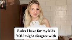 What rules do you have for your kids? #parenting #momlife #MomsofTikTok #rules #kids #toddlermom #viral #fyp #momsoffb #fbmom | Victoria Maria Yavnyi