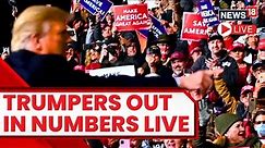 Hundreds Of Pro-Trump Supporters Rally Outside Trump National Doral | Trump News Live | USA News