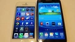 iPhone 5 vs. Samsung Galaxy S3 Review