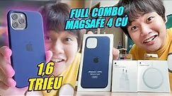 MUA FULL BỘ MAGSAFE CHO iPHONE 12 ~4 TRIỆU VỀ REVIEW - ĐẮT MÀ DÙNG TỆ VL, RIÊNG ỐP LƯNG ĐÃ 1.6 TRIỆU