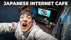 This is the CHEAPEST Place To Sleep in Tokyo | Japanese Internet Cafe