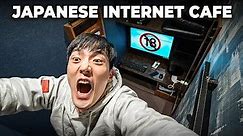 This is the CHEAPEST Place To Sleep in Tokyo | Japanese Internet Cafe