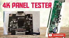 4K Panel Tester For LED TV Self-made ll #4K#android#display