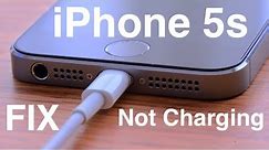 iPhone 5S Only Charging When Turn Off / NOT CHARGING