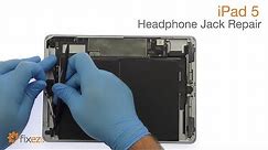 iPad 5 (9.7") Headphone Jack Repair Guide - Fixez.com
