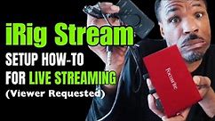 How To Setup The iRIG Stream for Church or Live Performances #irigstream #mattymccaskill #howto