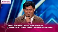 Cakra Khan Gugup Sebelum Dapat Empat Yes di America’s Got Talent, Simon Cowell Minta Ganti Lagu