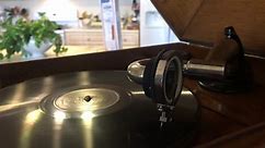 A Restored 1920s His Master's Voice Phonograph & Cabinet