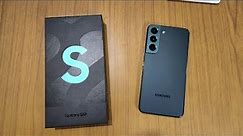Samsung Galaxy S22 Green Unboxing
