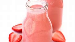 3 Ingredient Strawberry Smoothie Recipe