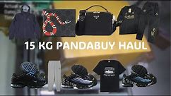 15 KG PANDABUY HAUL (designer, nike x stussy, Nike tns, psg tracksuit , Arcteryx , Cortiez supreme)