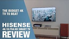 4K TV UNDER $600! HISENSE H8F TV Review - Ultra HD 4K Smart TV