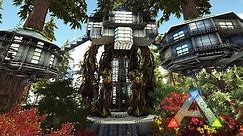 ARK: Forest Titan Tek Treehouses (Speed Build)