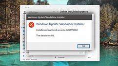 How to Fix Windows Update Error 0x8007000d in Windows 11 [Solution]