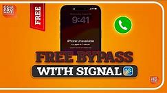 🤯 FREE Bypass With Signal ✅ iOS 16.7.2 - 15xx [NEW TOOL 2024] FIX SIM 💯