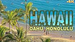 HAWAII, OAHU - HONOLULU 4K