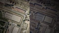 Satellite images show changes Russia are making to occupied nuclear plant