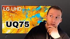 LG UQ75 43 Inch UHD 4k TV Review