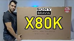 SONY X80K TRILUMINOS PRO: UNBOXING Y REVIEW COMPLETA / Smart TV 4K