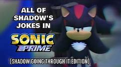 All of Shadow's jokes in Sonic Prime