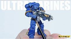 How to Paint a Warhammer 40,000 Space Marine as an Ultramarine and Highlight like Eavy' Metal