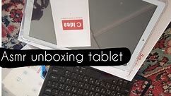 New tablet unboxing | ASMR