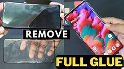 Removal of Full Glue Tempered Glass From ONEPLUS 11R | No Uv Tempered Glass For Curved Screen