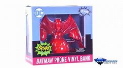 Batman Classic TV Series​ Batmobile Phone VInyl Bank Unboxing ...