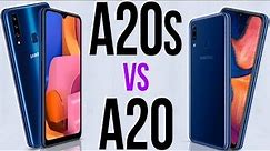 A20s vs A20 (Comparativo)
