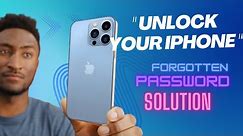 🔓 Unlock Your iPhone: Regain Access After Forgetting Your Password! 📱"