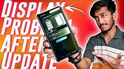 Samsung Display Problem after Software Update😓: Solutions and Fixes!! (हिन्दी)