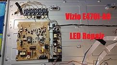 How I repaired the Vizio E470i-A0 LED HDTV