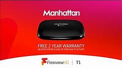 Manhattan T1 Freeview HD box overview