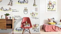 Digital wallpaper "Winnie Pooh - Stripes"