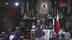Msza św. z Jasnej Góry: Uroczyste rozpoczęcie roku Jubileuszu 1050. rocznicy Chrztu Polski