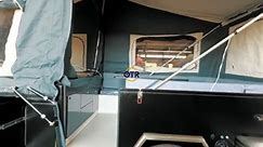 Brand new OTR Camping Folding Tent Camper Trailer RV for Camping Site Ground nice RV with great folding rooftop tent #RV #rv #camping #glamping #outdoor #campertrailer #traveltrailer #trailer #trailers #tenttrailer #caravan #campervan #camper #tentcamping #campingtent #glampingtent #fyp #rooftoptent #RooftopTents | OTR Camper Trailer