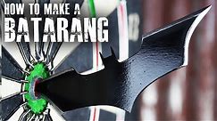 How to make a Batarang like "The Dark Knight"