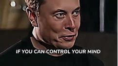 YOU MUST CONTROL IT 😈🔥 By Elon Musk 😈 | #qoutes #shorts