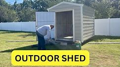 Best Outdoor Storage Shed | Lifetime Back Yard Storage Shed | Langston’s Tampa Sheds