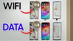 WiFi vs Mobile Data Samsung S24 Ultra vs iPhone 15 Pro Max vs Pixel 8 Pro EXTREME Battery Drain Test
