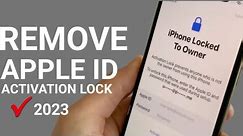Fix iPhone Locked To Owner 2023 ! How To Unlock iCloud Activation ! IOS 13/14/15/16 | Fix Apple iD |