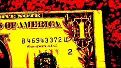 $1 ERROR | One Dollar Bill with OFFSET PRINTING or CUT ERROR