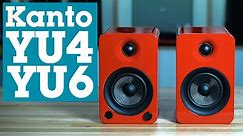 Kanto YU4 & YU6 powered stereo speakers with Bluetooth | Crutchfield