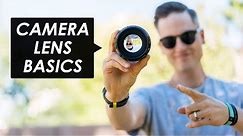Camera Lenses Explained for Beginners