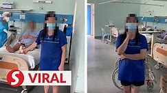 Woman in Covid-19 ward viral video was under tremendous stress