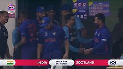 Winning Moment | IND v SCO | ICC Men's T20WC 2021